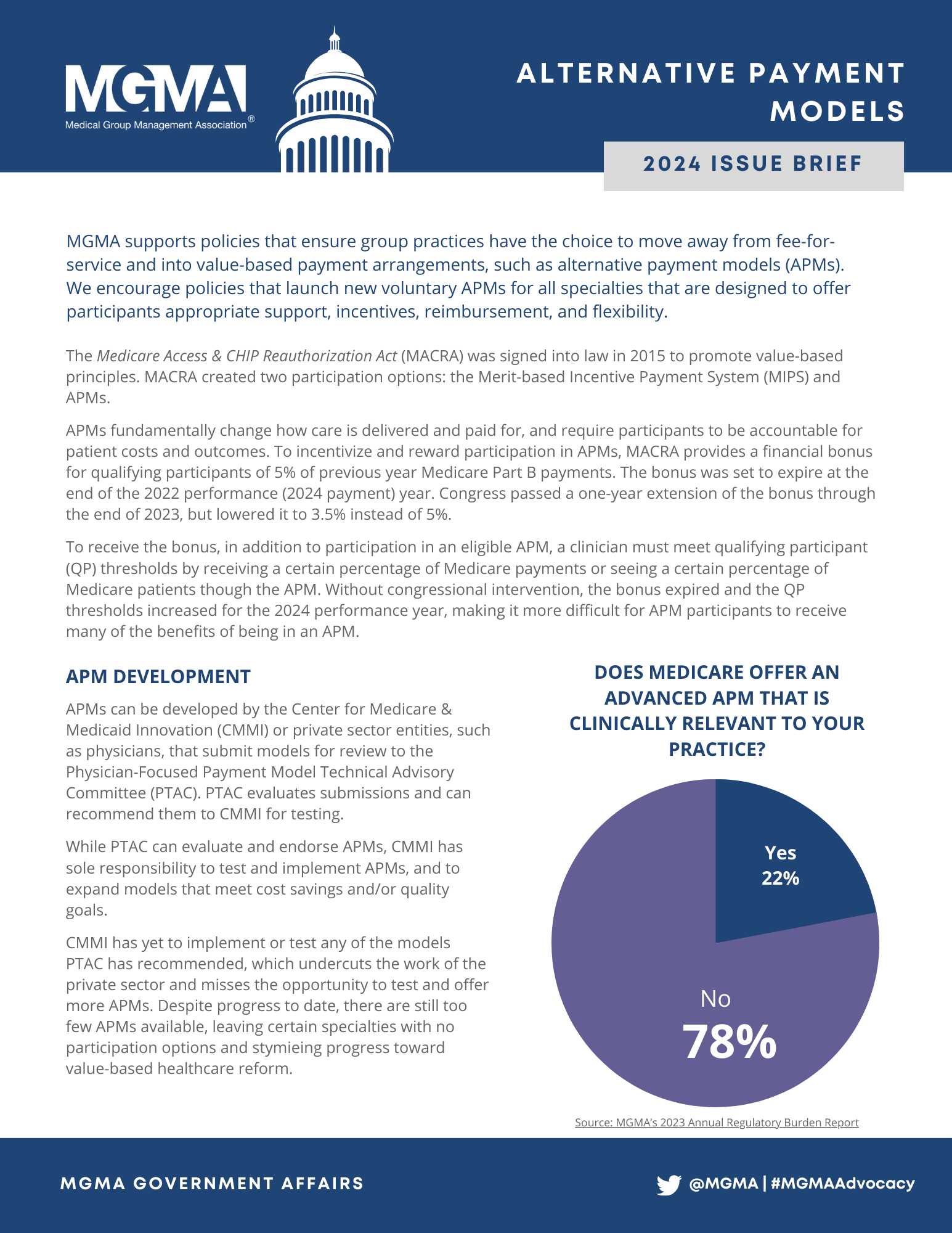 Alternative Payment Models (APMs)